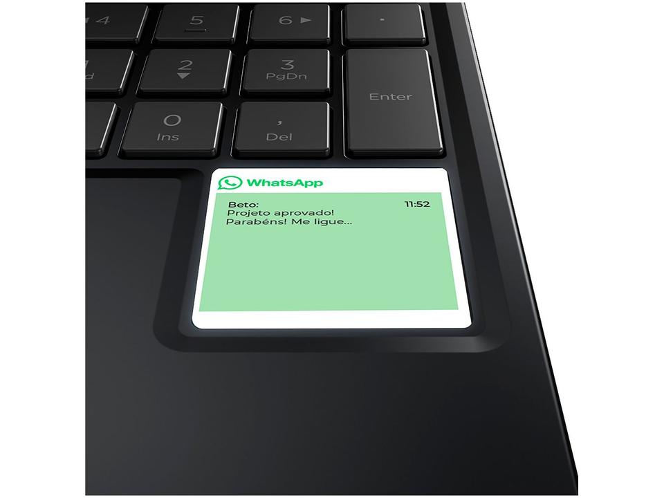 Notebook Positivo Vision C15M Intel Celeron N4500 Windows 11 Home 4GB RAM  128GB eMMC Tela 15" Full HD IPS Antirreflexo Minitela e Tecla Copilot Cinza - 4