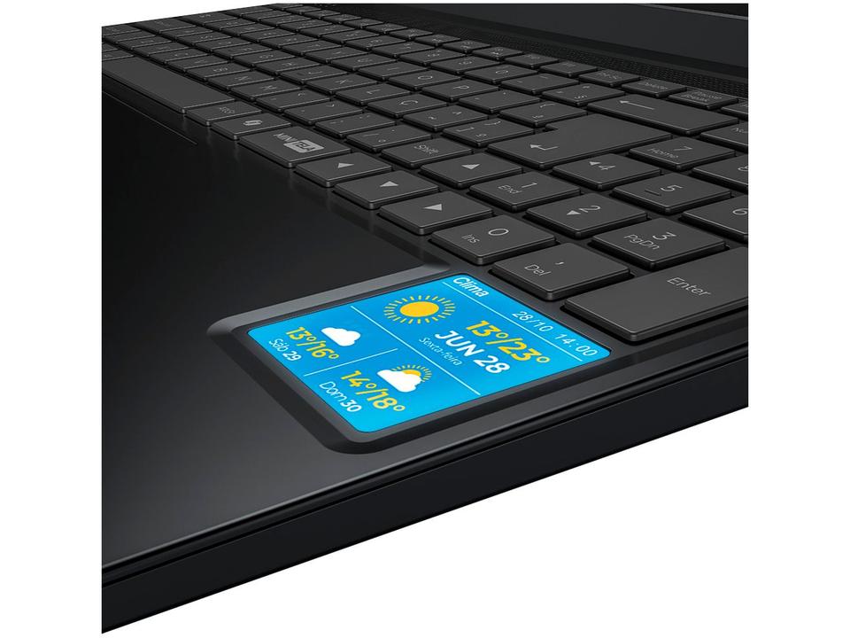 Notebook Positivo Vision C15M Intel Celeron N4500 Windows 11 Home 4GB RAM  128GB eMMC Tela 15" Full HD IPS Antirreflexo Minitela e Tecla Copilot Cinza - 19