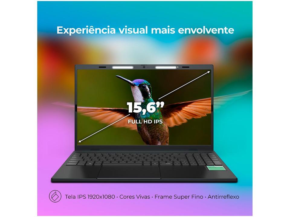 Notebook Positivo Vision C15M Intel Celeron N4500 Windows 11 Home 4GB RAM  128GB eMMC Tela 15" Full HD IPS Antirreflexo Minitela e Tecla Copilot Cinza - 13