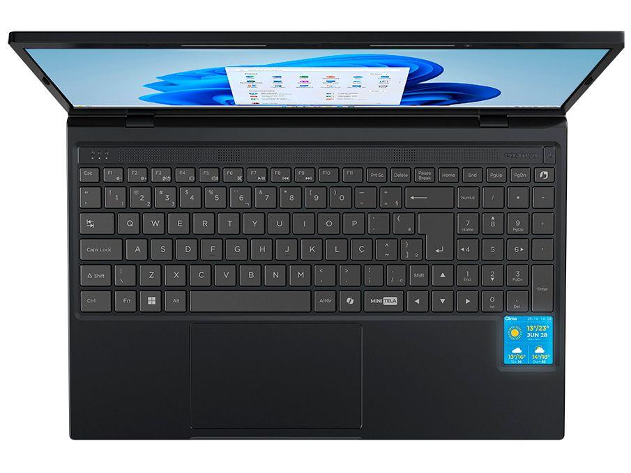 Notebook Positivo Vision C15M Intel Celeron N4500 Windows 11 Home 4GB RAM  128GB eMMC Tela 15" Full HD IPS Antirreflexo Minitela e Tecla Copilot Cinza - 23