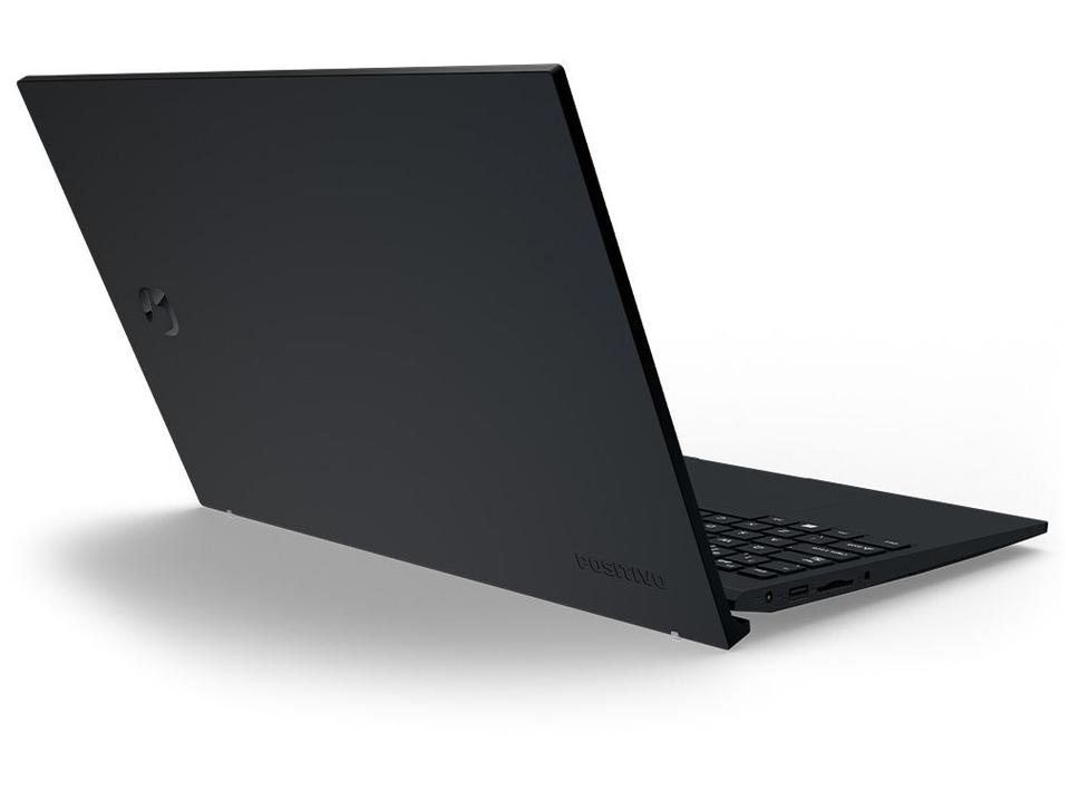 Notebook Positivo Vision i15 Intel Core i3 N300 8GB 256GB SSD Tela 15,6" Full HD Antirreflexo Windows 11 Preto - 12