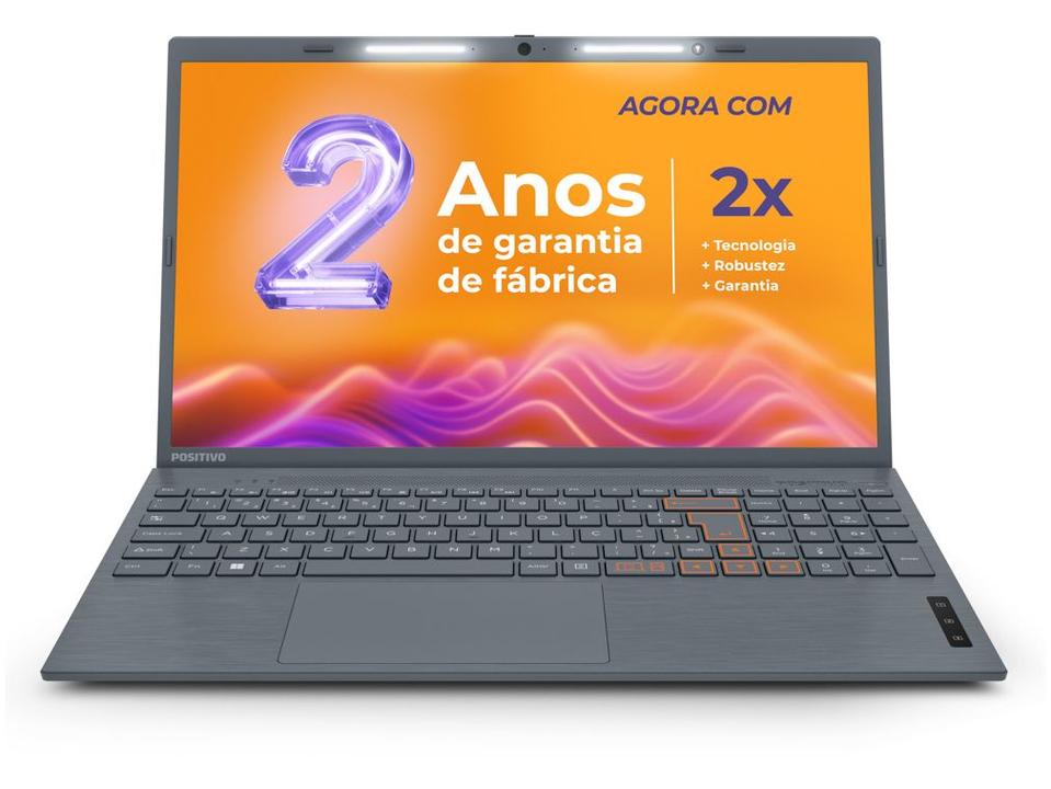Notebook Positivo Vision Lumina Bar C15 Intel Celeron 4GB 128GB 15,6” HD Windows 11 Microsoft 365 C4128A-15 - 4