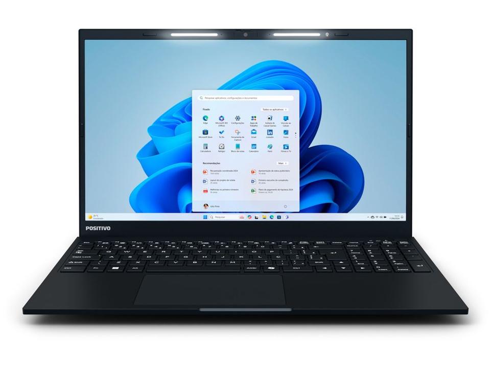 Notebook Positivo Vision R15 R516512A-15 AMD Ryzen 5 16GB RAM SSD 512GB 15,6" Full HD Windows 11 3002956 - 6