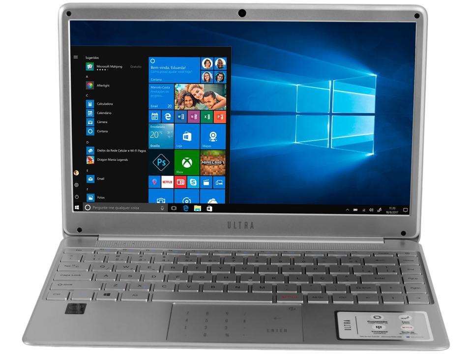 Notebook Ultra UB420 Intel Core i3 4GB - 120GB SSD 14,1” Full HD Windows 10 - 3