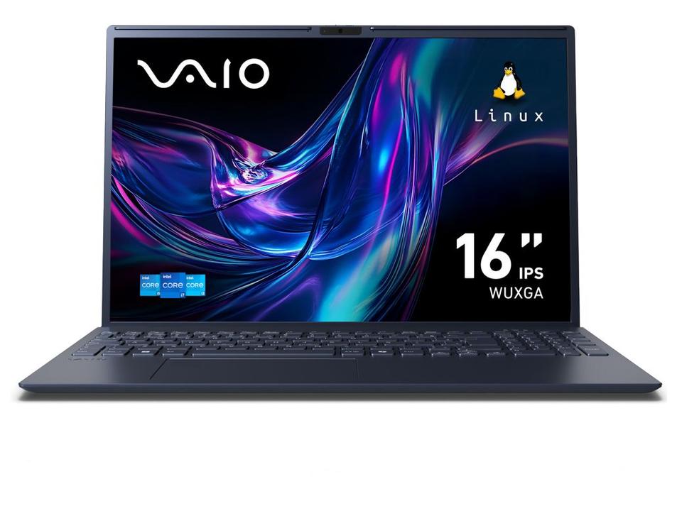 Notebook VAIO FE 16 Intel Core i5-1334U Linux 32GB RAM 512GB SSD Tela 16" IPS WUXGA Antirreflexo Cinza Grafite VJFE62F11X-B0111H - 13