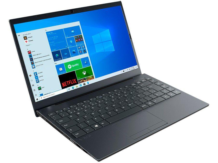 Notebook Vaio FE14 VJFE42F11X-B1721H Intel Core i3 - 4GB 256GB SSD 14” Full HD LED Windows 10 - 5