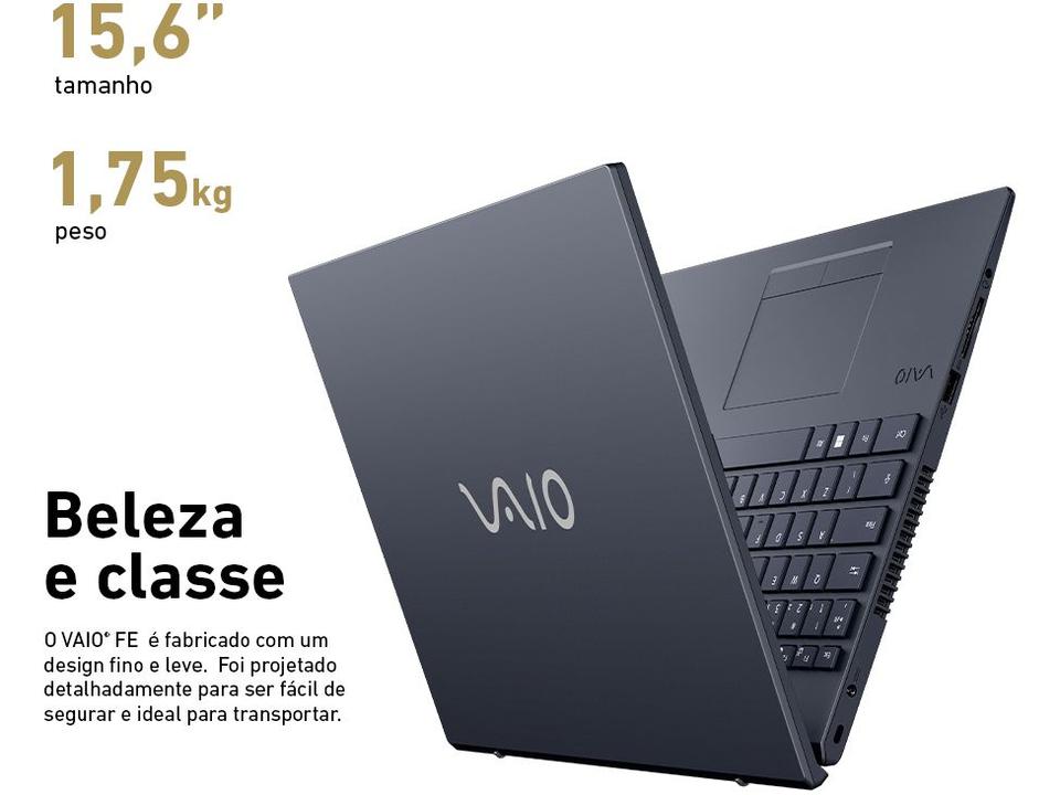 Notebook Vaio FE15 VJFE54F11X-B0321H Intel Core i7 8GB RAM SSD 512GB 15,6" Full HD Linux 3343845 - 6