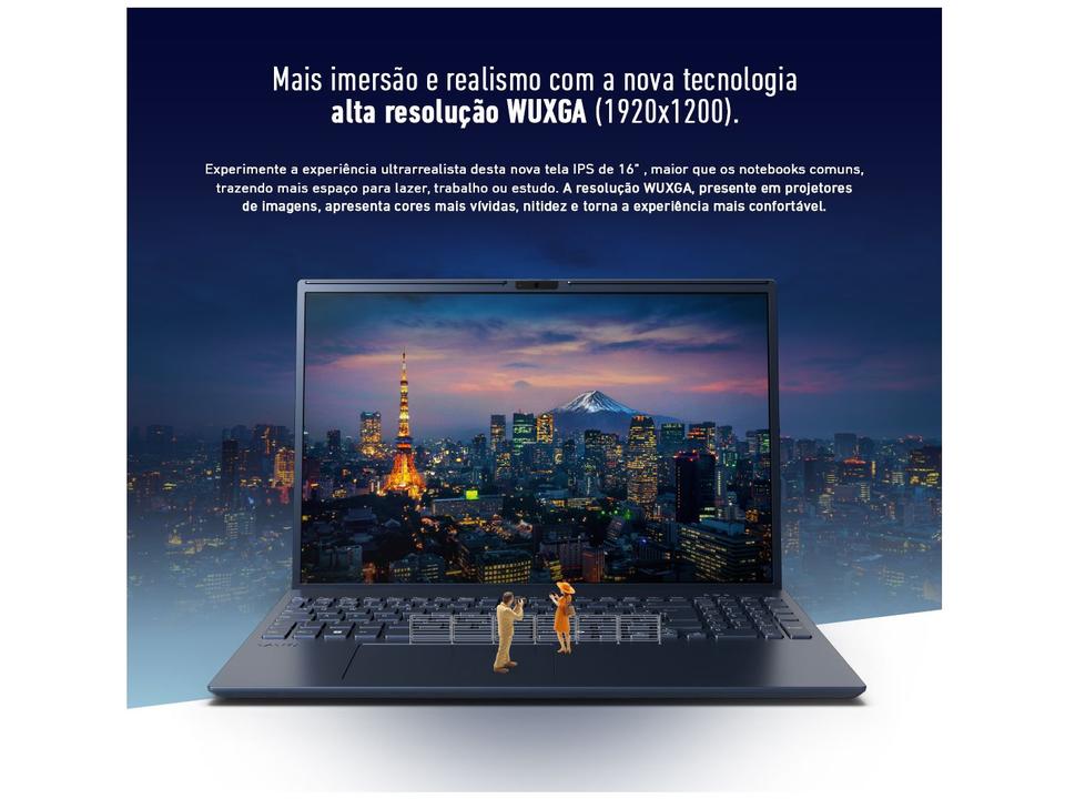 Notebook Vaio FE16 VJFE69F11X-B0711H AMD Ryzen 5 5625U 16GB RAM 512GB SSD 16" WUXGA Linux Debian 12 Widescreen - 7