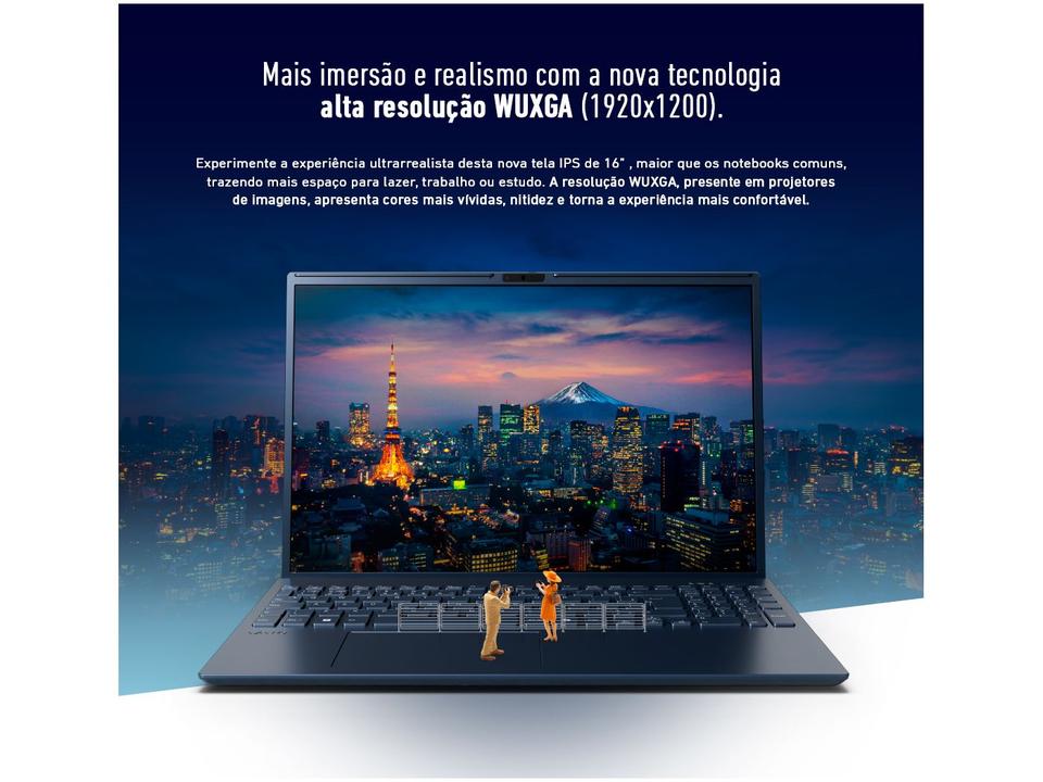 Notebook Vaio FE16 VJFE69F11X-B1031H AMD Ryzen 5 5625U 32GB RAM 512GB SSD 16" WUXGA Linux 3344900 - 4