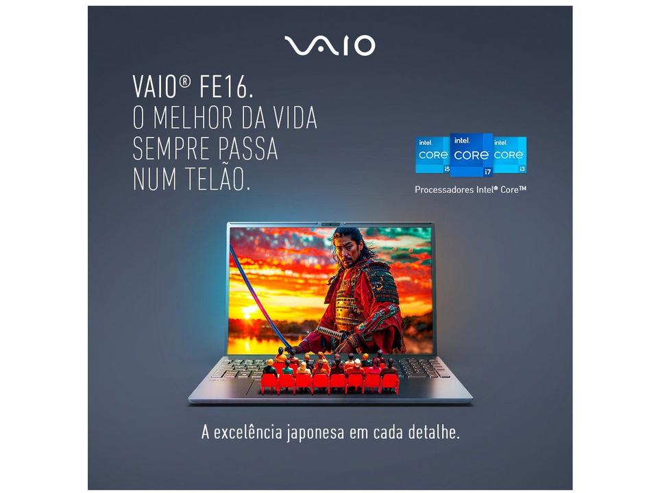 Notebook Vaio Intel Core i5-1334U 16GB RAM 512GB SSD 16" Linux - 3