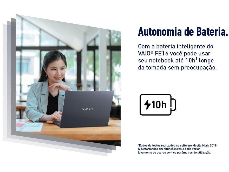 Notebook Vaio Intel Core i5-1334U 16GB RAM 512GB SSD 16" Linux - 9