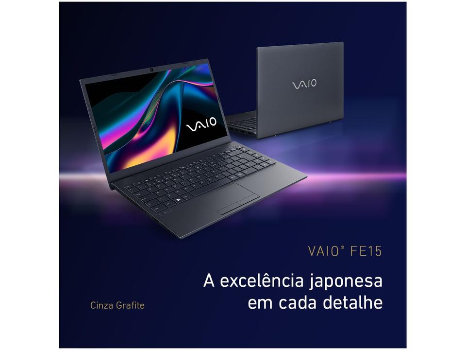 Notebook Vaio Intel Core i5 8GB 512GB SSD 15,6” - 10
