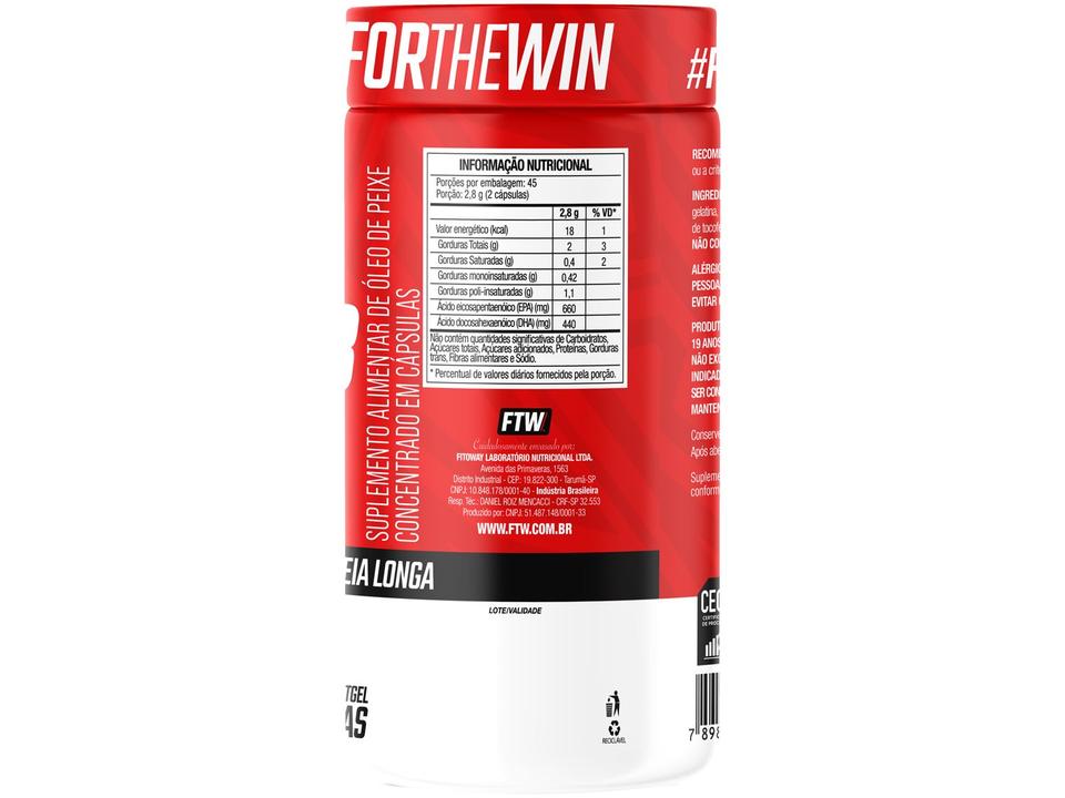 Ômega 3 FTW PA00071999 DHA e EPA 90 Cápsulas - 2