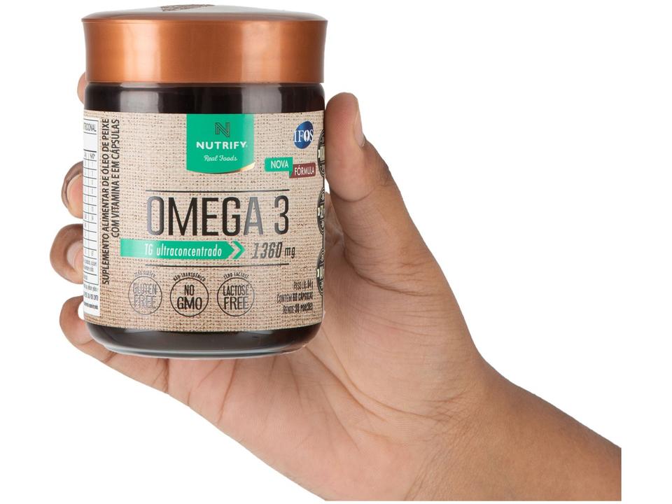 Omega 3 TG Ultra Concentrado Nutrify 60 Cápsulas - 5