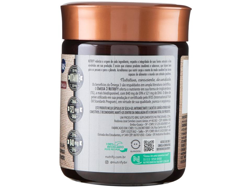 Omega 3 TG Ultra Concentrado Nutrify 60 Cápsulas - 4
