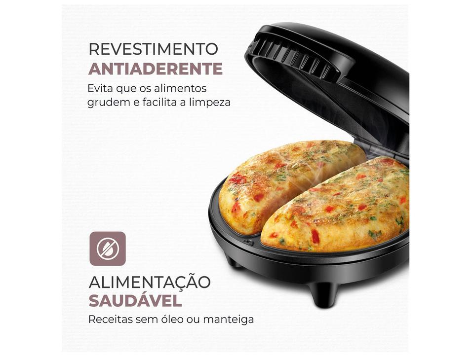 Omeleteira Elétrica Mondial Easy Omelet OM-02 Preta - 2