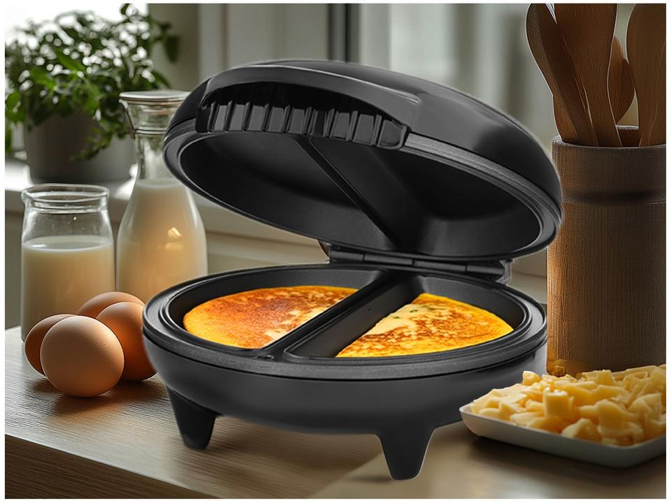 Omeleteira Elétrica Mondial Easy Omelet OM-02 Preta - 1