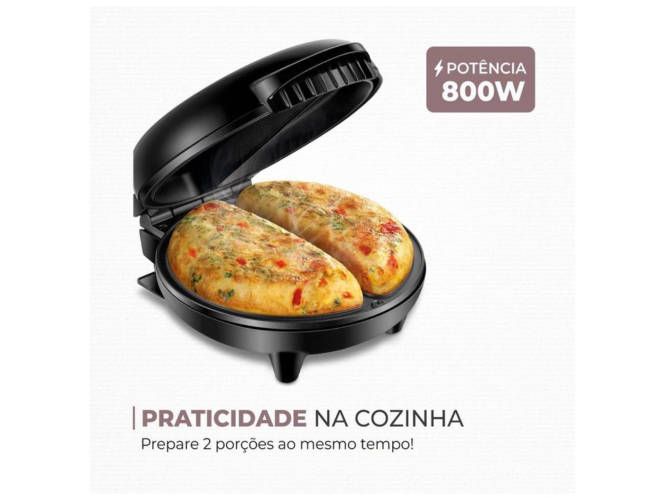 Omeleteira Elétrica Mondial Easy Omelet OM-02 Preta - 4