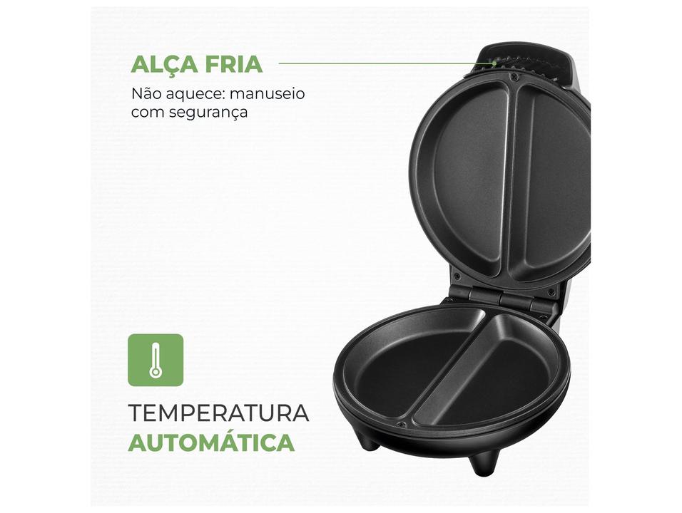 Omeleteira Elétrica Mondial Omelet Pratic OM-04-BI Preto e Prata - 5