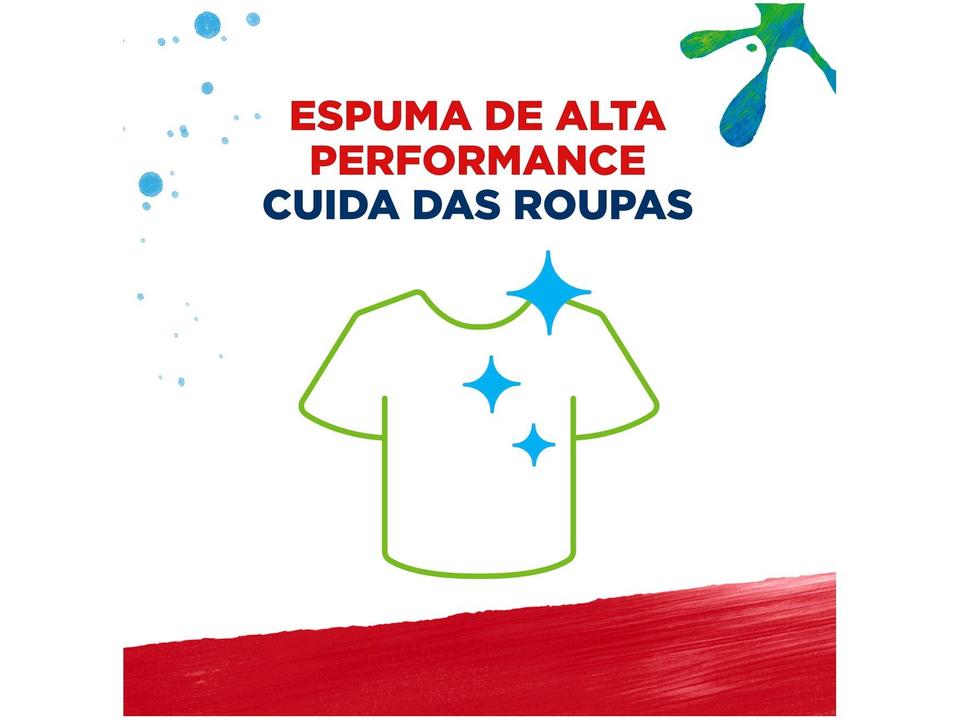 Omo Lava Roupas Líquido Lavanderia Profissional 7L - 4