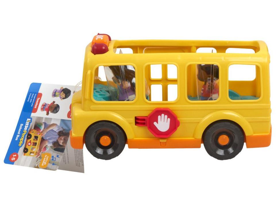 Ônibus Little People Escolar Mattel com Acessórios - 4