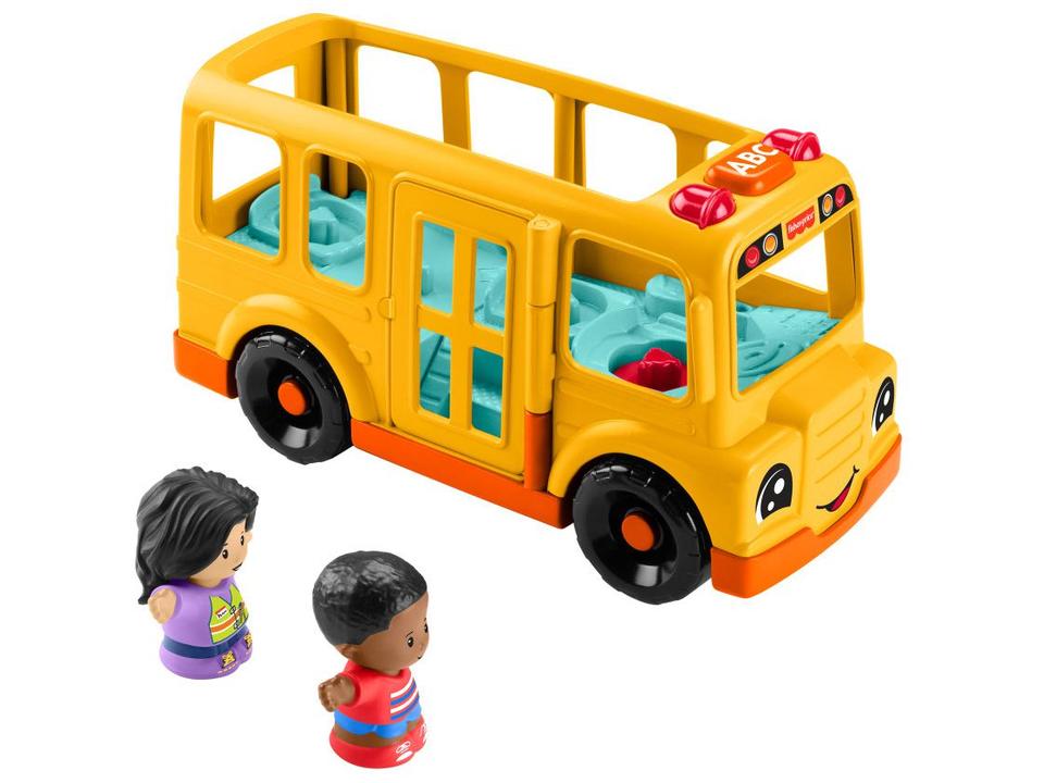 Ônibus Little People Escolar Mattel com Acessórios - 1