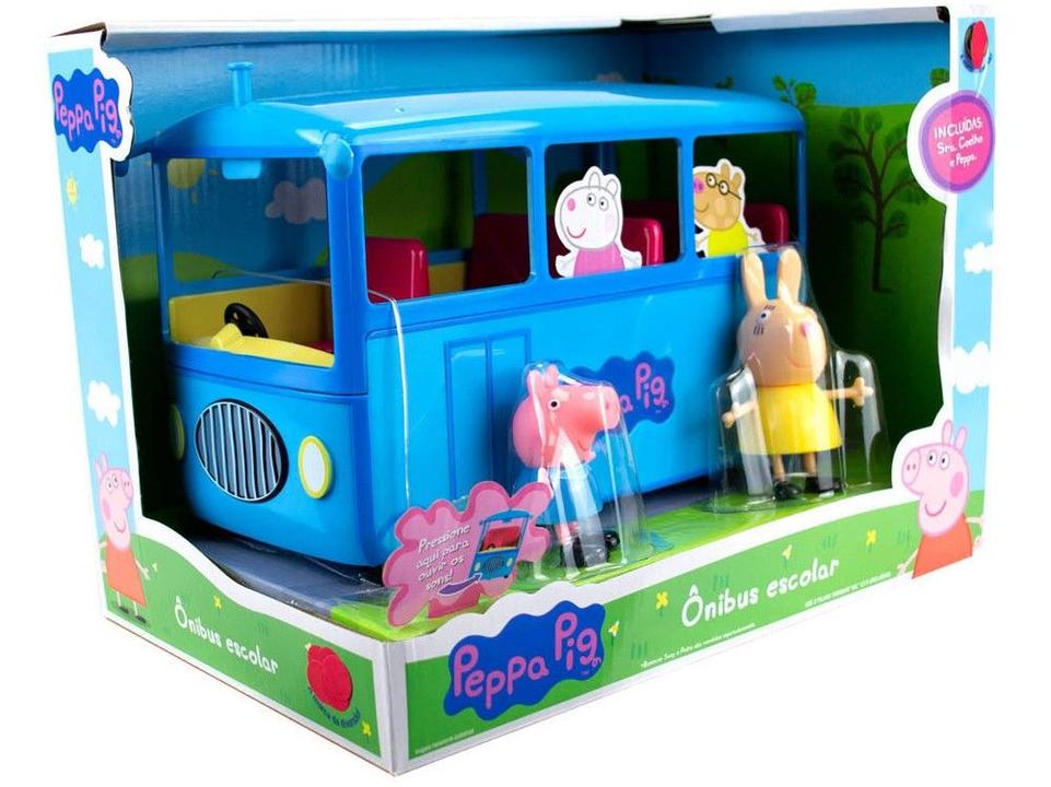 Ônibus Peppa Pig Escolar Roda Livre - 3