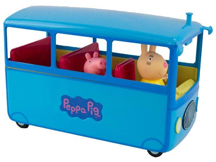 Ônibus Peppa Pig Escolar Roda Livre - 1