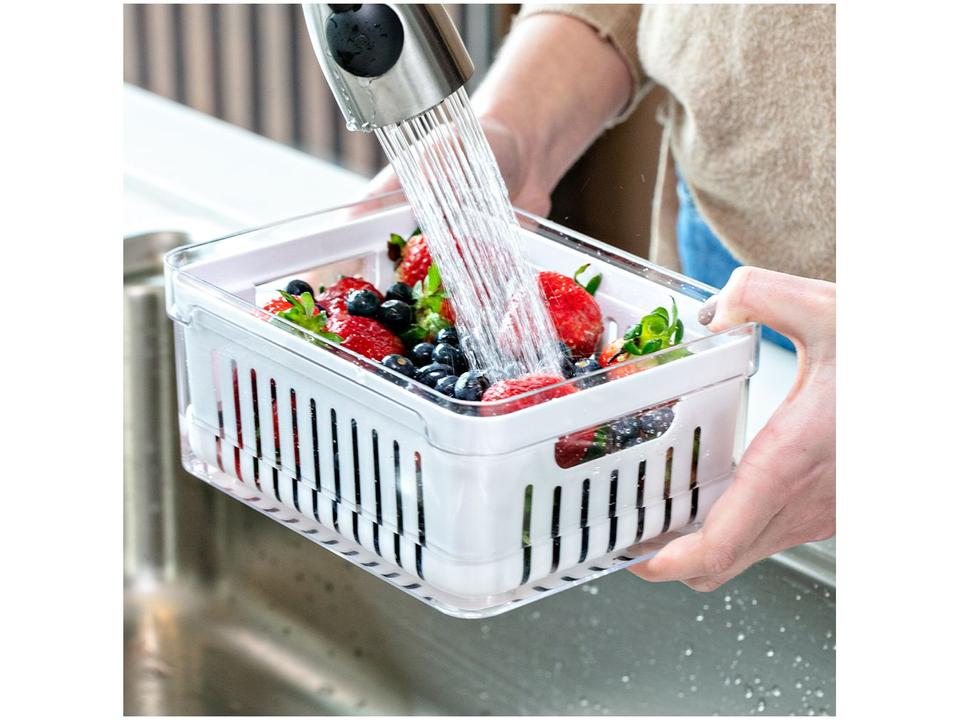 Organizador de Geladeira Ou Clear Fresh 2 Peças - 3