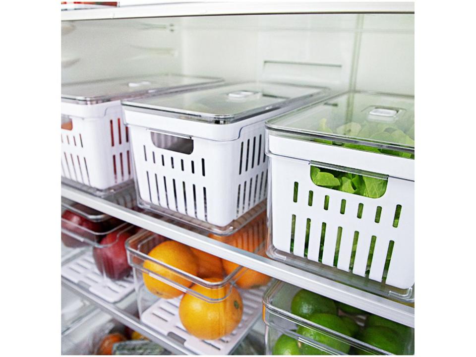 Organizador de Geladeira Ou Clear Fresh 2 Peças - 5