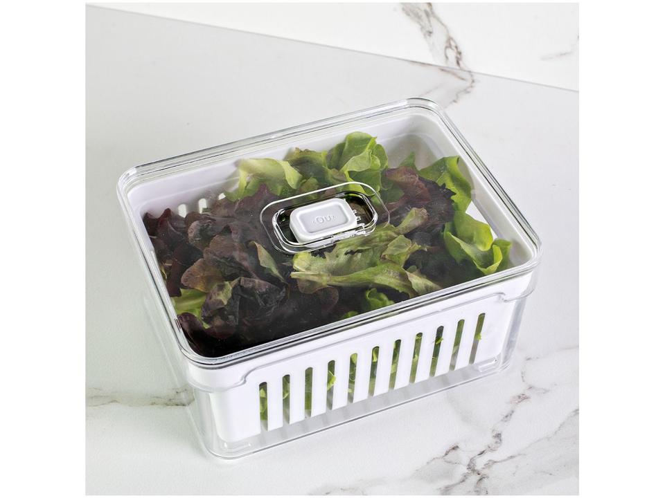 Organizador de Geladeira Ou Clear Fresh 2 Peças - 1