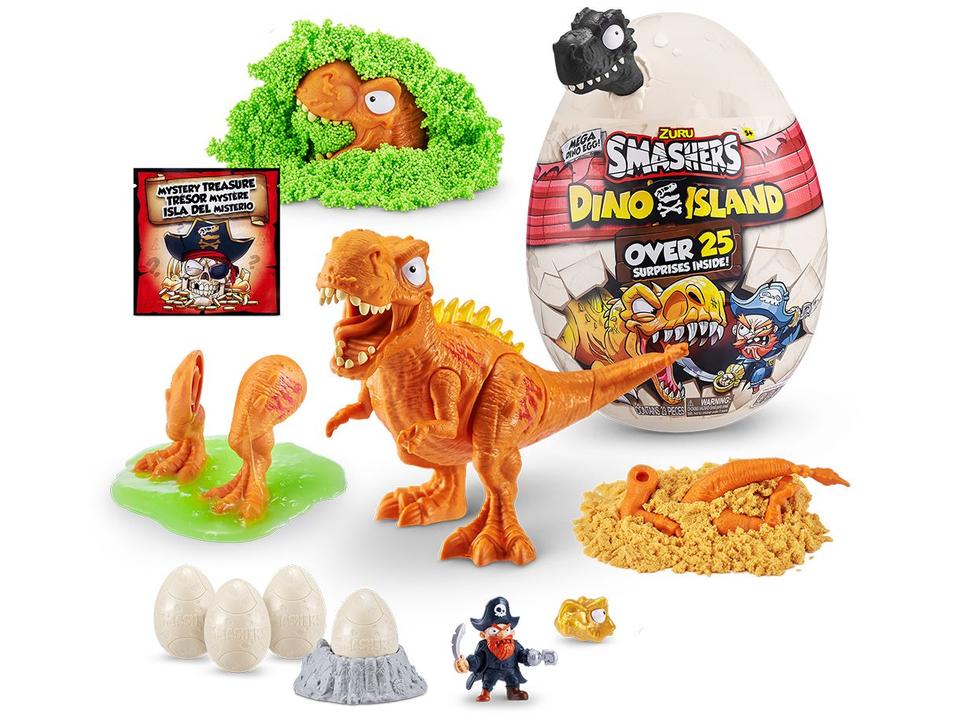 Ovo Supresa Dinossauro Smashers Dino Island - 2