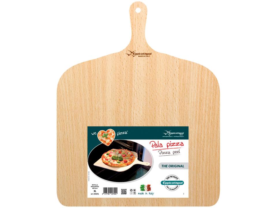 Pá de Pizza de Madeira 37,5x50cm Eppicotispai - 2