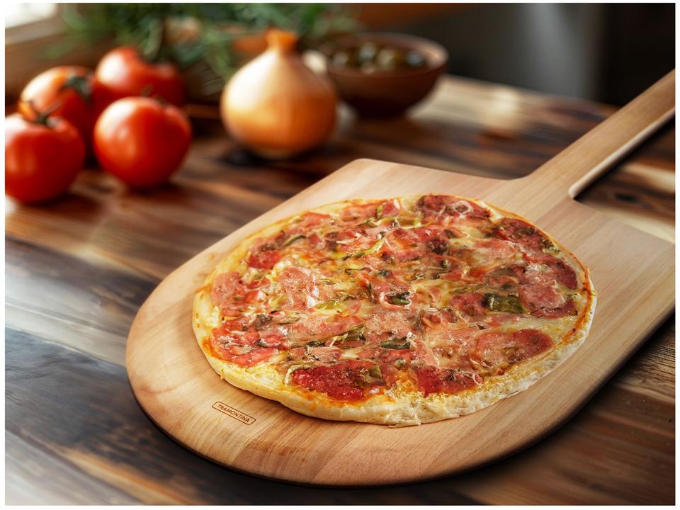 Pá de Pizza Madeira Marupá 35cm Tramontina - 1