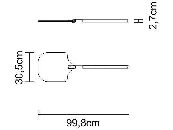 Pá de Pizza Tramontina Provence 13308/043 - 2
