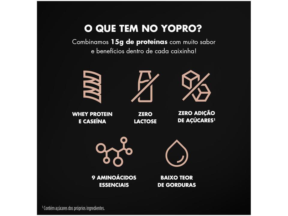 Pack Bebida Láctea UHT com 15g de Proteínas YoPRO - 4