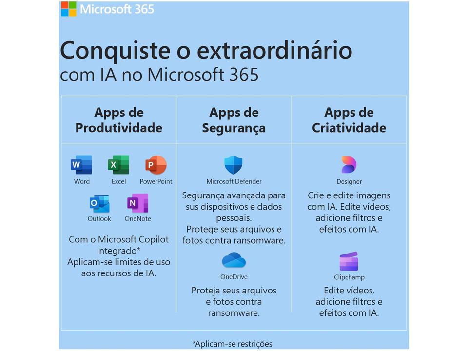 Pacote Office 365 Personal 1 Ano Digital - 4