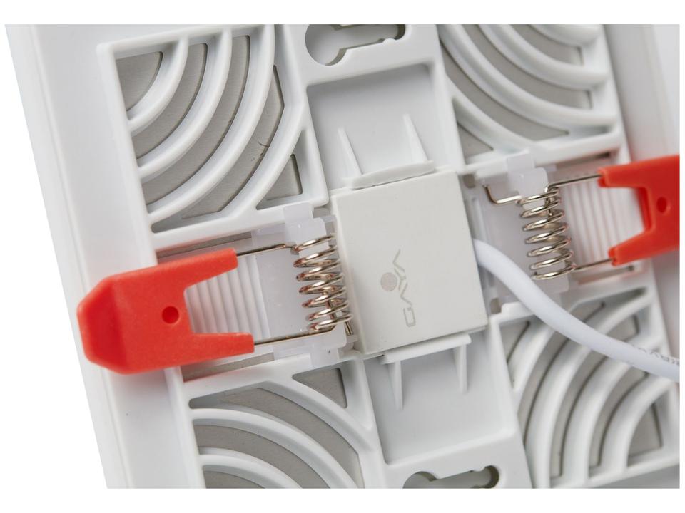 Painel de LED de Embutir 17,4x17,4cm Quadrado - 3