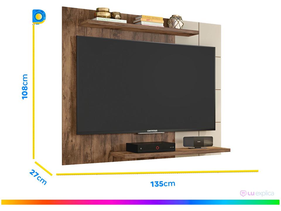 Painel para TV 58” Caemmun Cross - 7