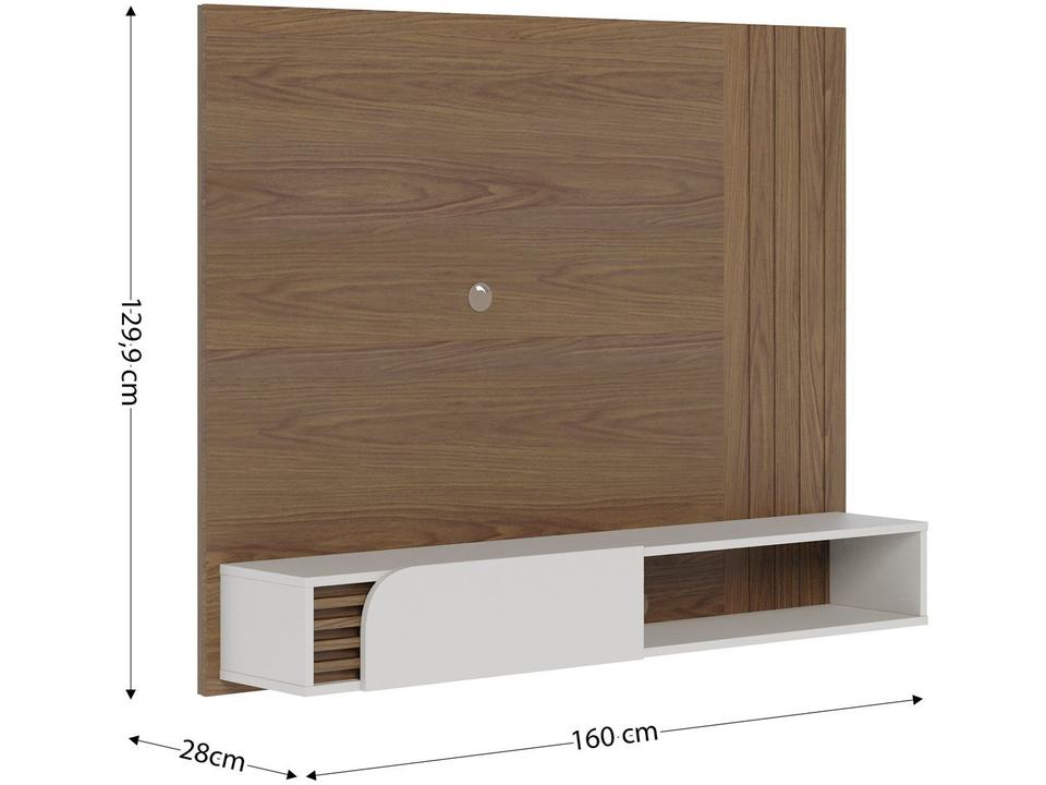 Painel para TV até 60" Colibri Jurerê - 1