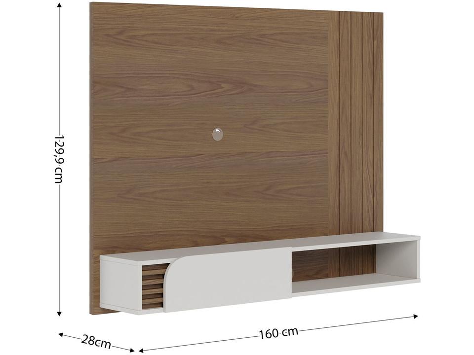 Painel para TV até 60" Colibri Jurerê - 1