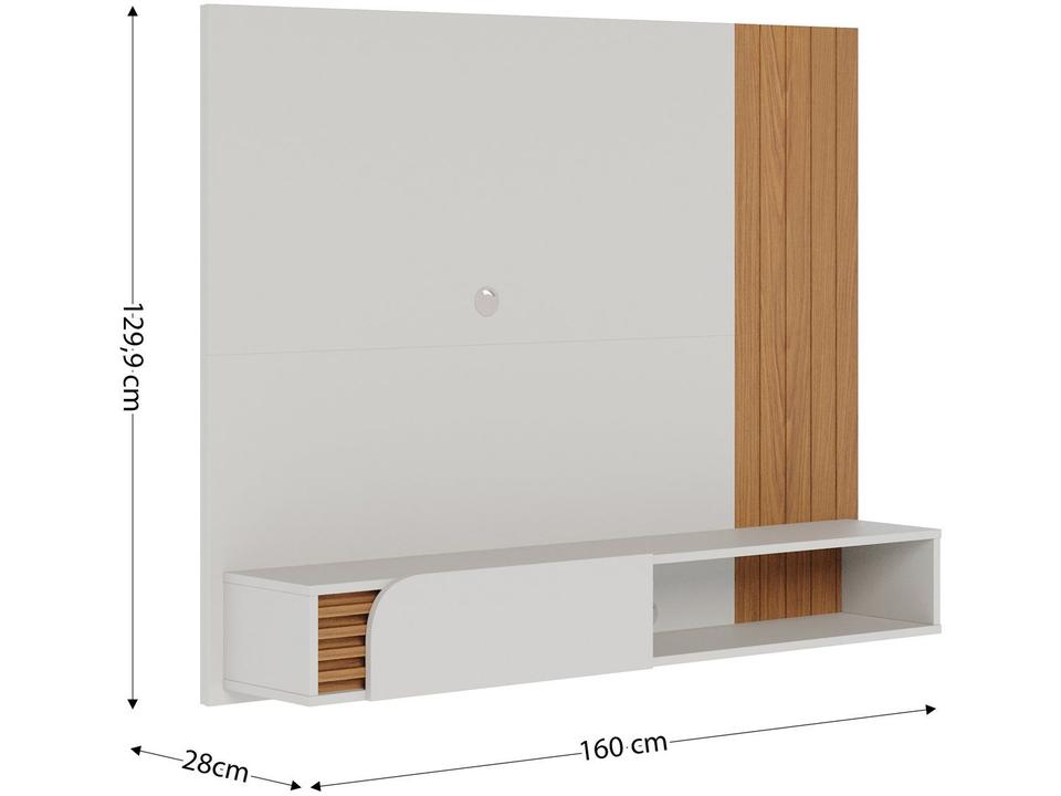 Painel para TV até 60" Colibri Jurerê - 1