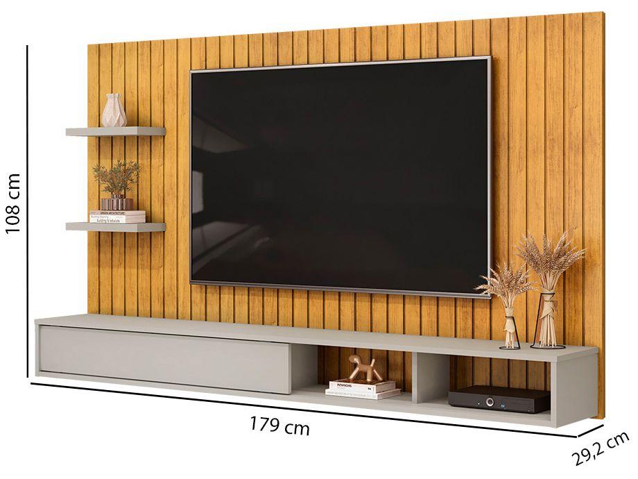 Painel para TV até 60" DJ Móveis Friz - 2