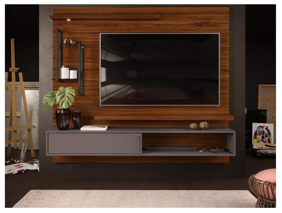Painel para TV até 60” DJ Móveis New Greco 2 Prateleira - 2