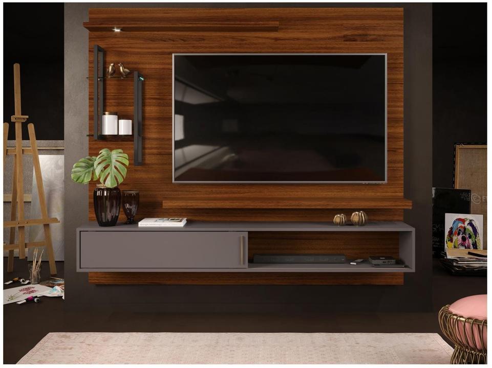 Painel para TV até 60” DJ Móveis New Greco 2 Prateleiras - 3