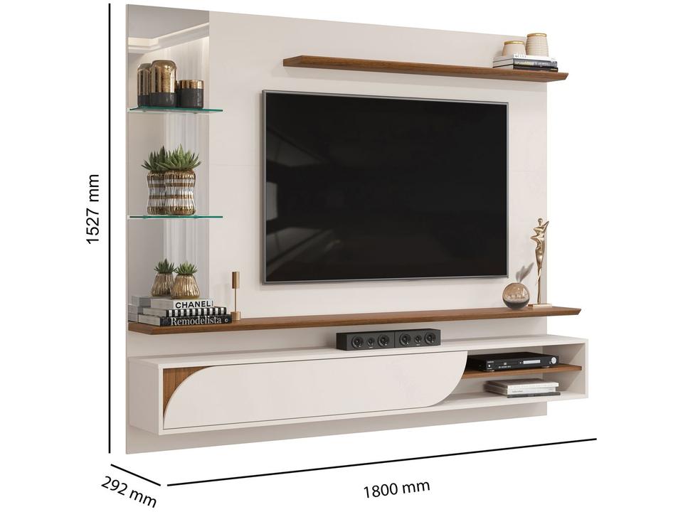 Painel para TV até 60" DJ Móveis Ravi - 2