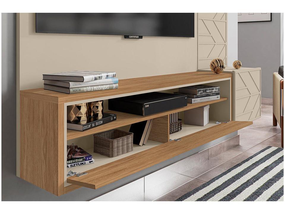 Painel para TV até 65” 1 Prateleira Caemmun Prism - 5