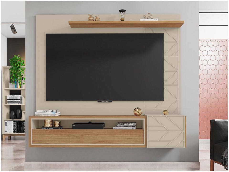 Painel para TV até 65” 1 Prateleira Caemmun Prism - 4