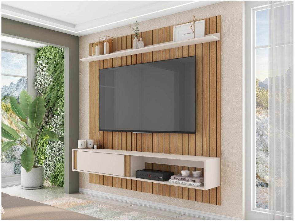 Painel para TV até 65" Caemmun Boreal 1.8 1 Prateleira - 4