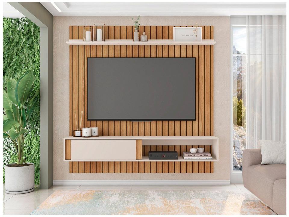 Painel para TV até 65" Caemmun Boreal 1.8 1 Prateleira - 2